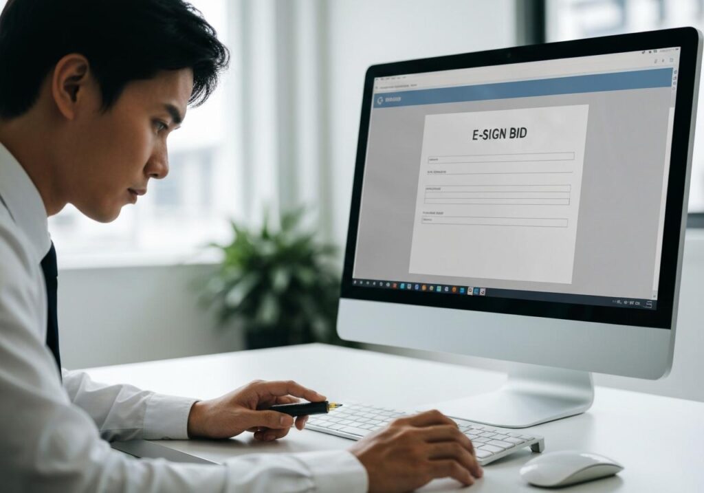 chữ ký số đấu thầu