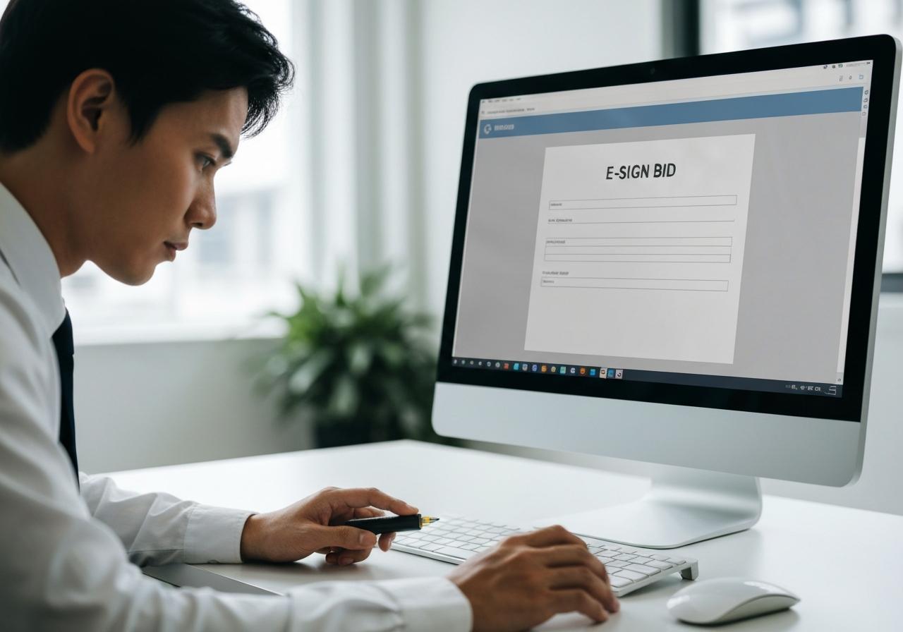 chữ ký số đấu thầu