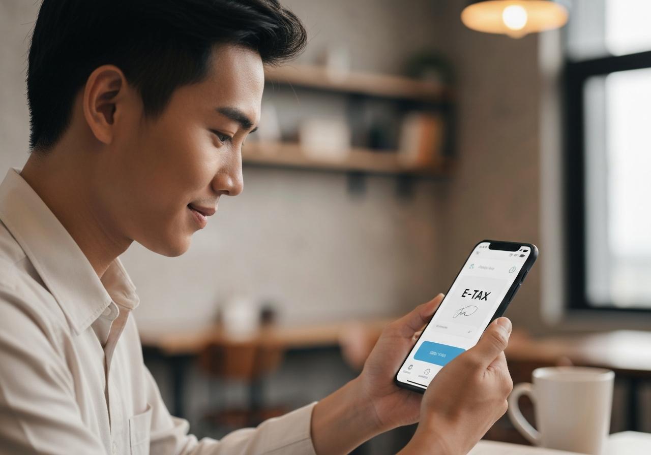 chữ ký số trên etax mobile